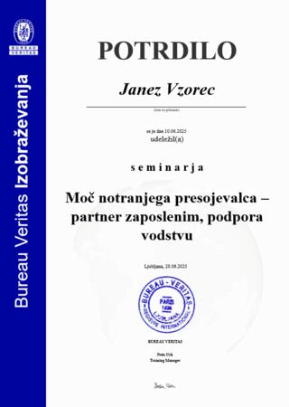 Moč notranjega presojevalca