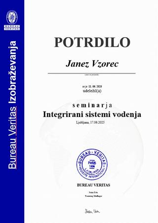 Integrirani sistemi vodenja