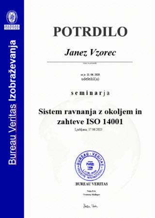 Zahteve ISO 14001
