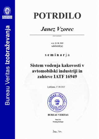 Kakovost v avtomobilski industriji