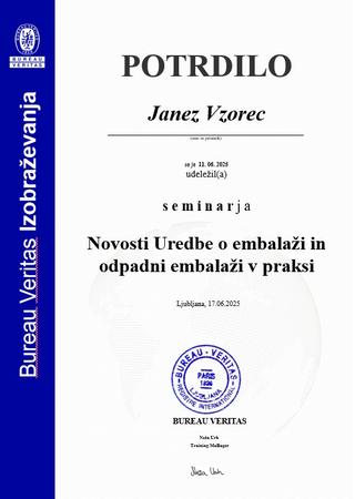 Nova Uredba o embalazi